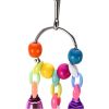 Bird Wind Chime With Bell; Hanging Bell Chain Parrot Toys; Funny Pet Supplies