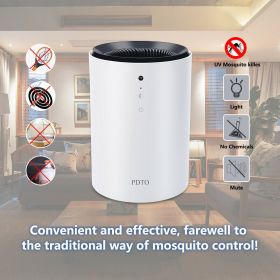 camping Tents and Supplies/Electric Fly Bug Zapper Mosquito Insect Killer LED Light Trap Pest Control White