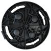 Plant Trolleys with Wheels 3 pcs Diameter 11.8" Black 374.8 lb