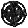 Plant Trolleys with Wheels 3 pcs Diameter 11.8" Black 374.8 lb