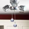 1pc Clear Glass Crystal Ball Prism Pendant