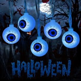1pc, LED Halloween Eyeball String Lights, Battery Operated Halloween Decoration Lights Halloween Lights Indoor/Outdoor (quantity: 5FEET 10LED)